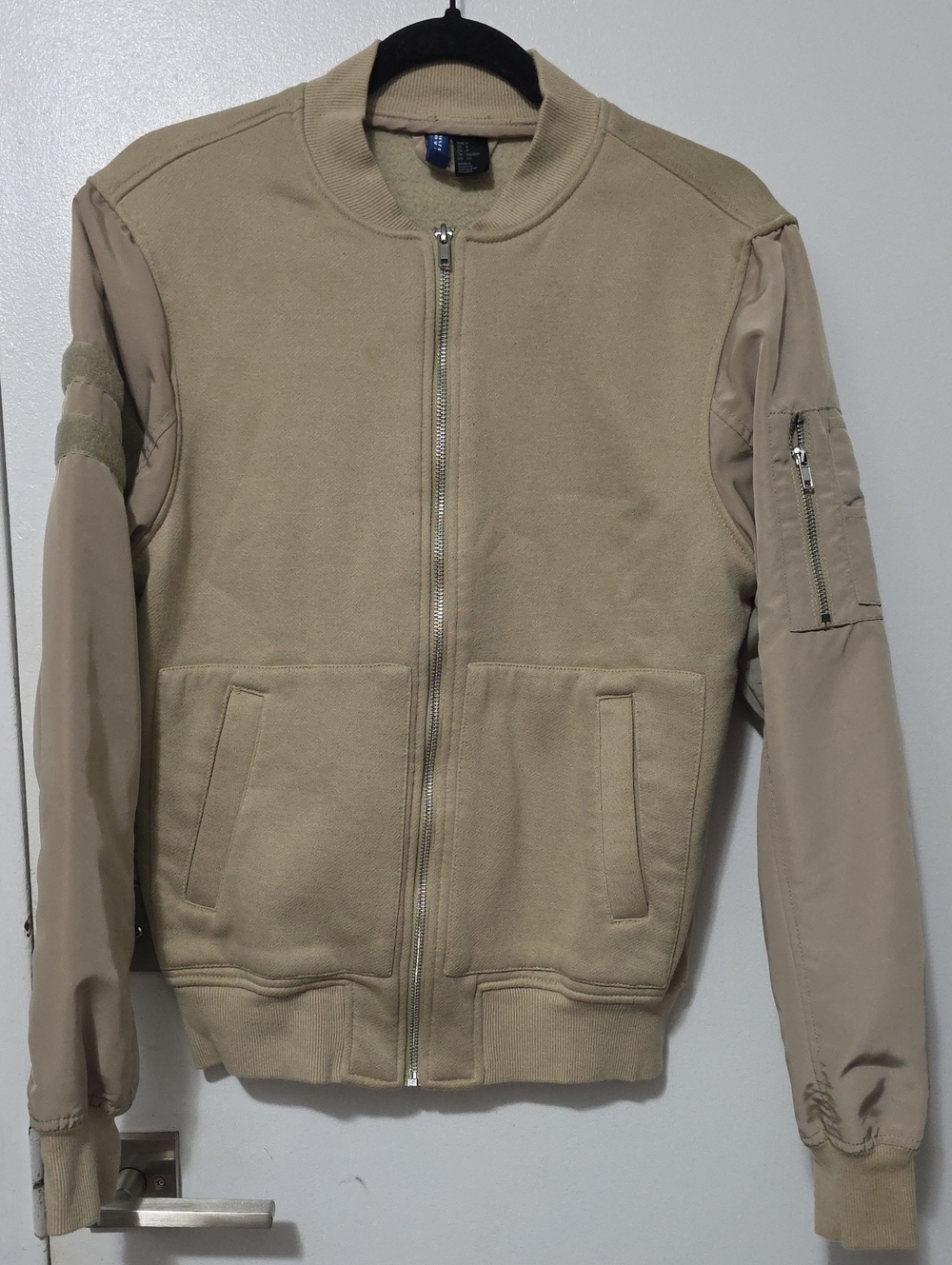 H&M Divided Beige Men's Bomber Jacket